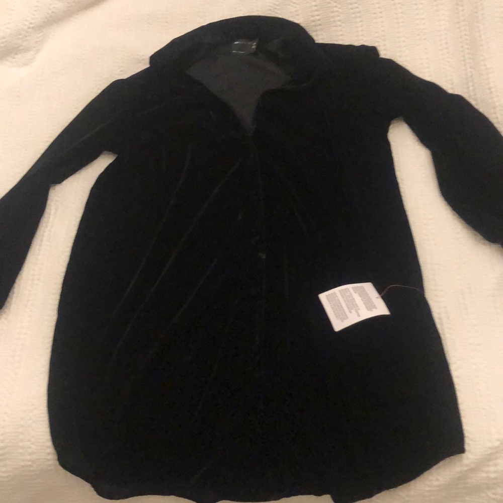 brand new asos velvet collar dress
